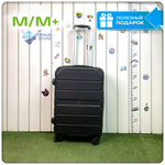 Средний чемодан Freedom Model Three, Черный, M