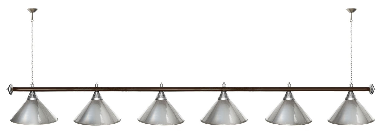 Лампа STARTBILLIARDS 6 пл. (плафоны золотые,штанга золотая,фурнитура золото) фото №18