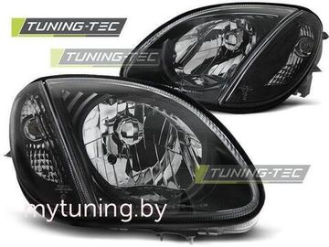 Передние фары black для Mercedes SLK R170