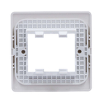 Каркас в сборе с рамкой под 2 модуля VIVA (для монтажа ЭУИ в коробки код 10123) DKC