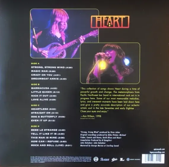 Heart – Greatest Hits 2LP