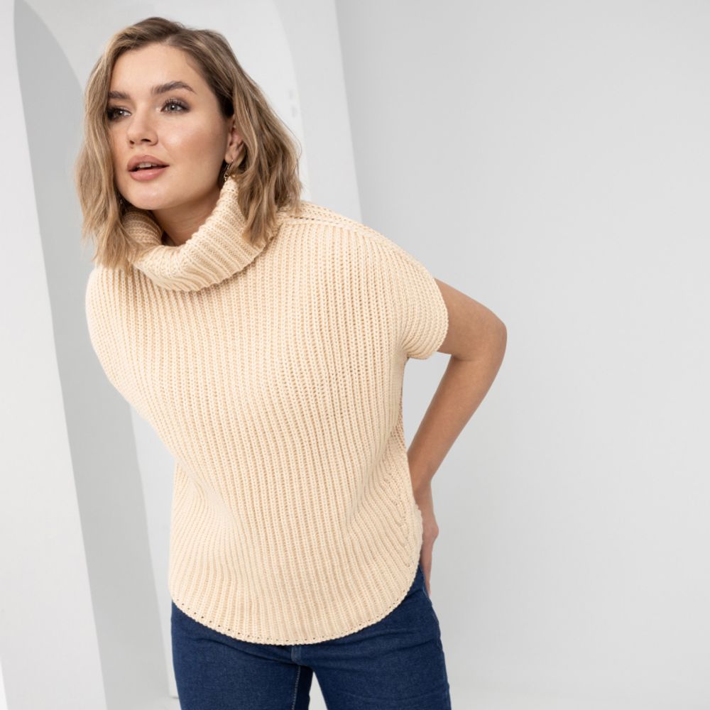 Жилет Мечтай по-крупному (vanilla) Charutti (Акция)