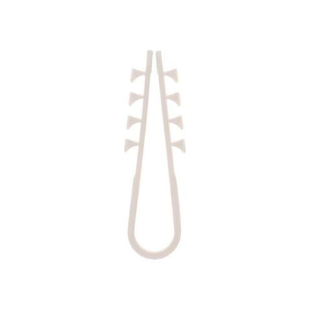 Дюбель-хомут 5-10 для круглого кабеля бел. (уп.100шт) PROCONNECT 07-4501-2