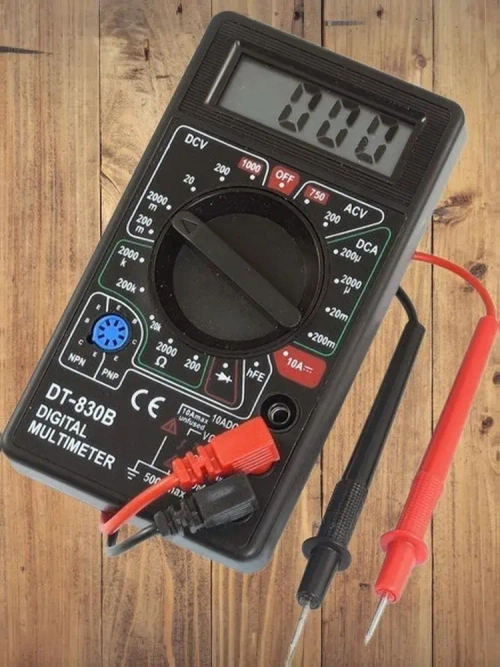 Портативный мультиметр токоизмерительный цифровой (тестер электрический), DT-830B