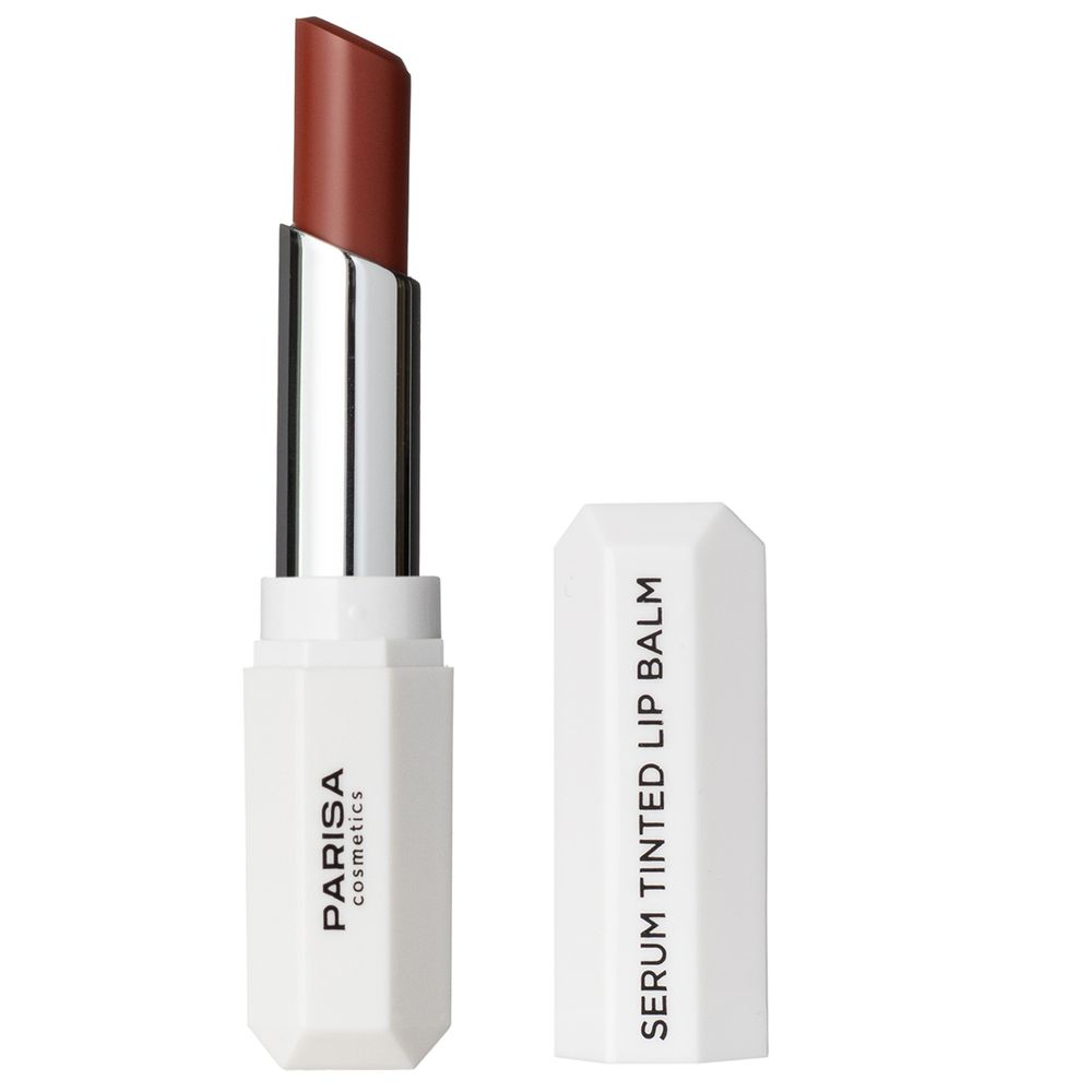 Parisa Бальзам для губ Serum Tinted Lip Balm, PLB-04, оттеночный, тон №02, Naked, 3,2 гр