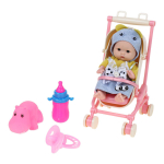 Пупс с аксесс., пакет QX802-6