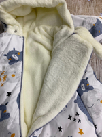 Комплект на выписку новорожденного "Зефирка" (2 предмета) (Цвет: Синий)