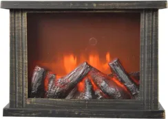 Декоративный камин Таврида 30*13*37 см., бронзовый, Christmas DeLuxe (11102)