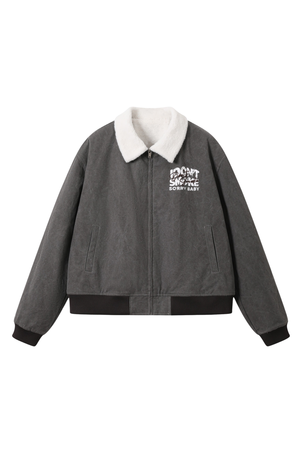 Куртка DONSMOKE Sherpa Collar Washed Jacket