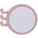 Крючок настенный многофункциональный на липкой основе «ИДЕЯДОМА», цвет пудровая роза, нагрузка 1кг/7*6см (пакет с подвесом)