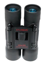 Бинокль Sturman 10x25 чёрный
