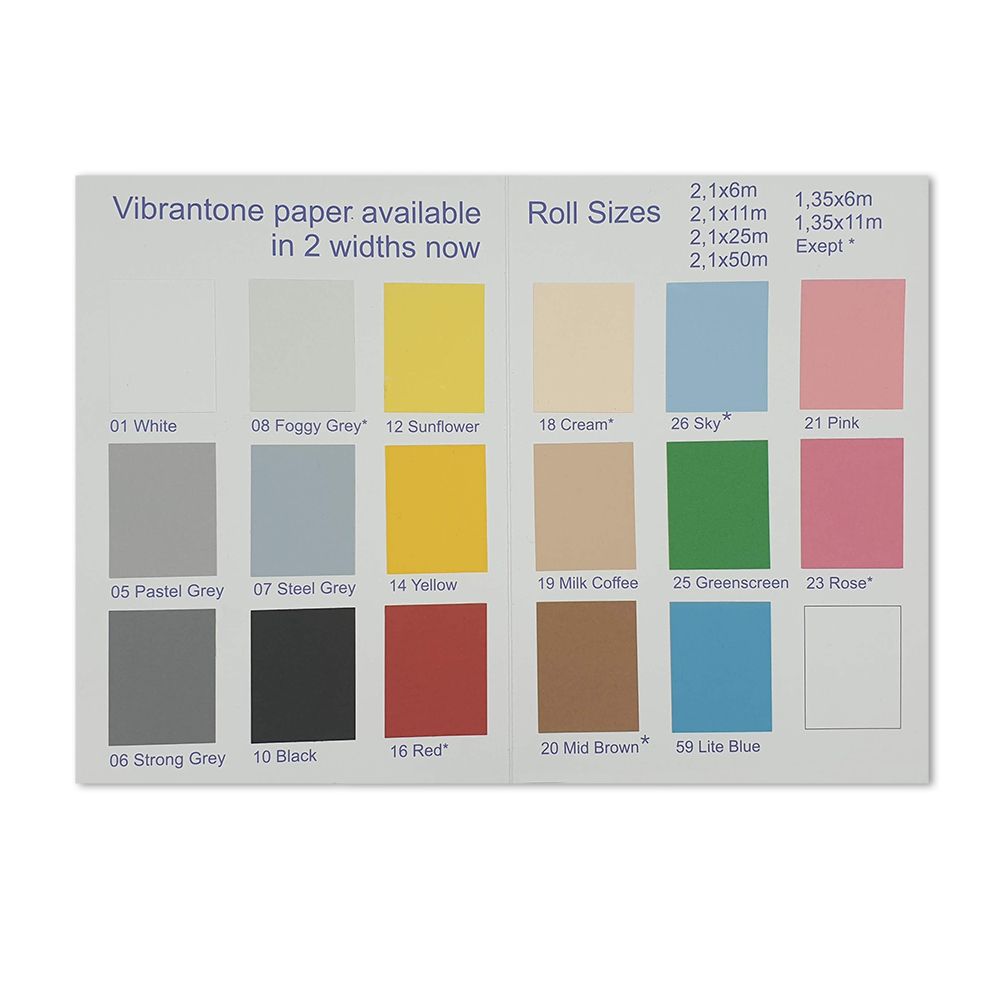 Фон бумажный Vibrantone VBRT2106 Strong Grey 2.1х6м темно-серый