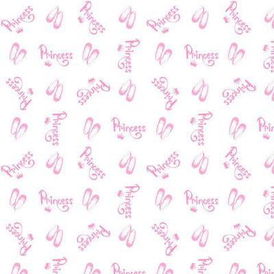 Princess, ballet shoes and crown