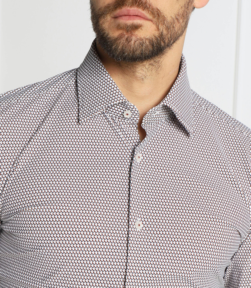 рубашка p-hank-kent-c1-222 BOSS BLACK - белый(50484266)