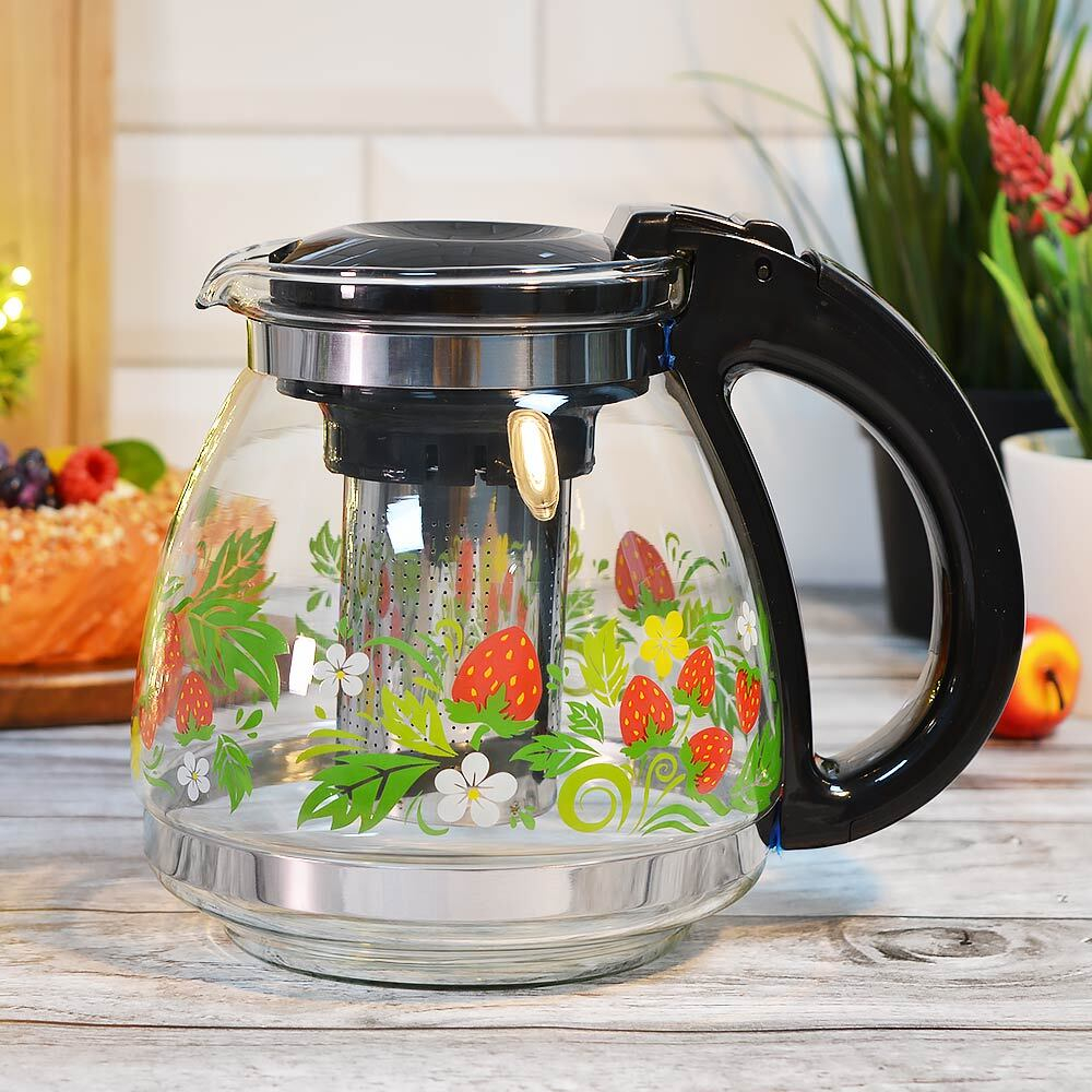 Чайник заварочный 1500мл с рисунком 820588