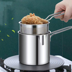 Фритюрница мини 1,2л ковш с корзиной 12см, нерж.сталь