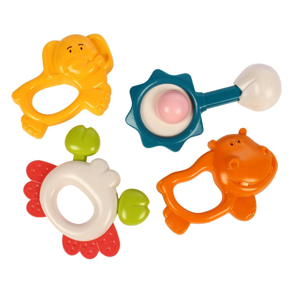 Набор погремушек 4шт, пакет 326-B135