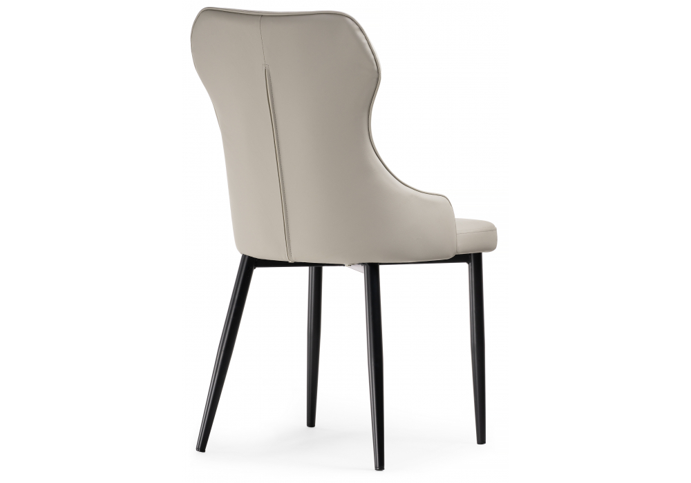 Стул на металлокаркасе Woodville Neli beige, black