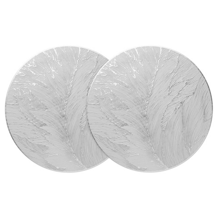 НАБОР ПОДСТАНОВОЧНЫХ САЛФЕТОК ИЗ 2 ШТ., ДИАМЕТР 38 СМ