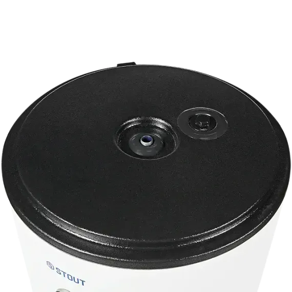 Бойлер косвенного нагрева напольный STOUT OptiBase 400 л с двумя теплообменниками