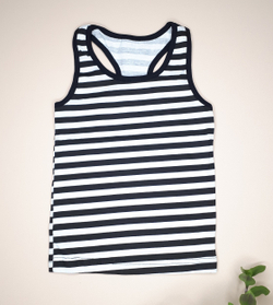 Комплект Тельняшка (чёрный)