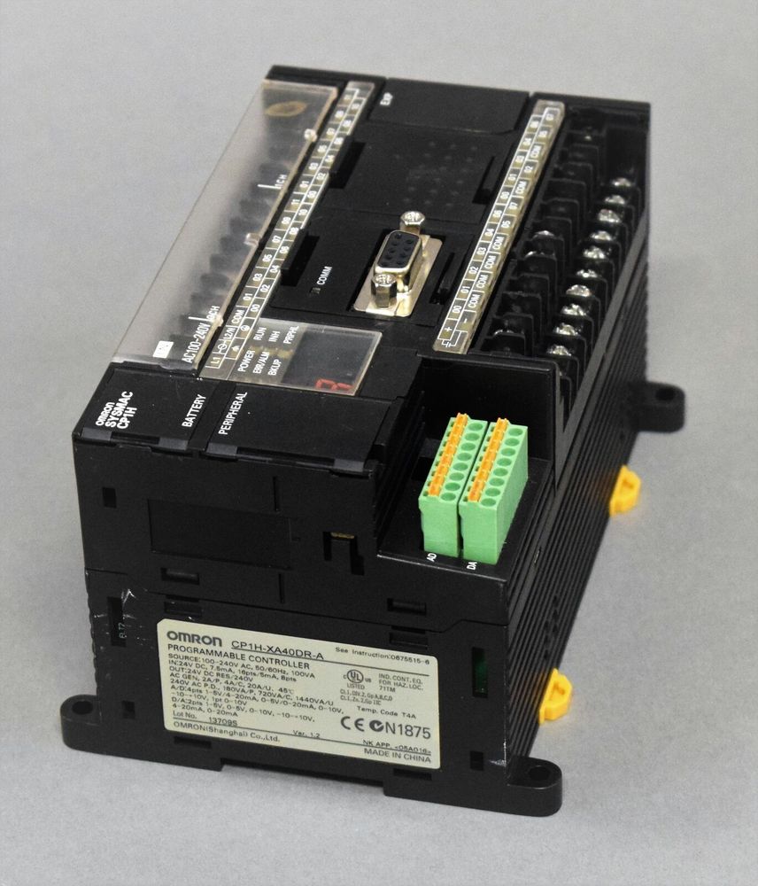 OMRON CP1H-XA40DR-A