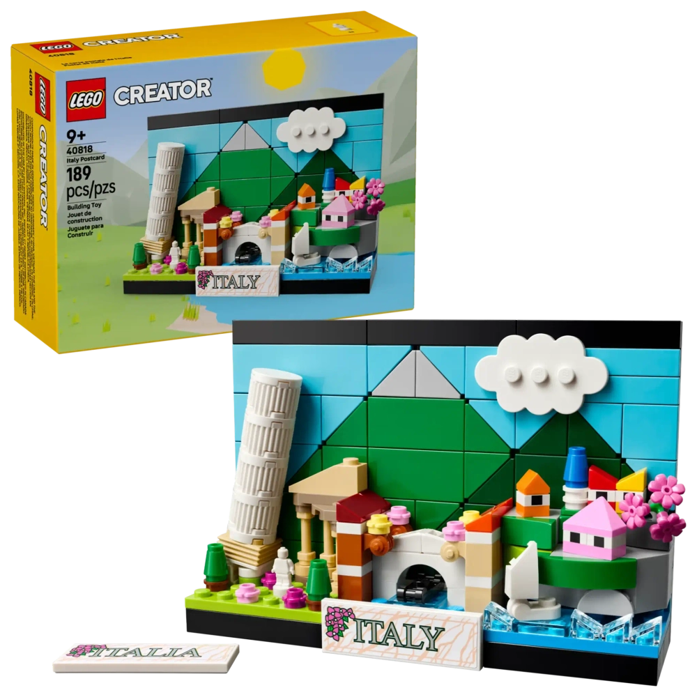 Конструктор LEGO Creator 40818 Открытка из Италии