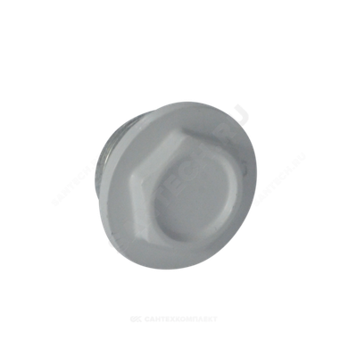 Заглушка (пробка) глухая 1" левая резьба для алюминиевых и биметаллических радиаторов с прокладкой Ogint