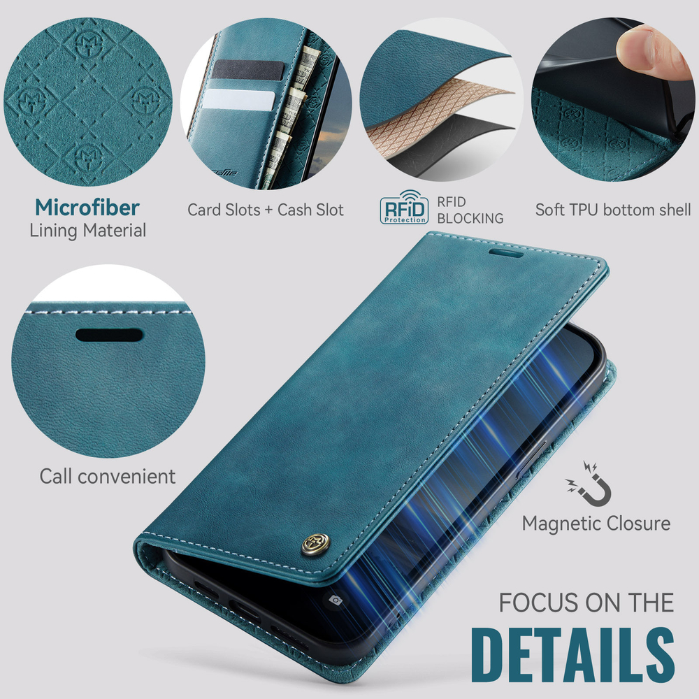 Чехол-книжка CaseMe RFiD iPhone 14 Plus