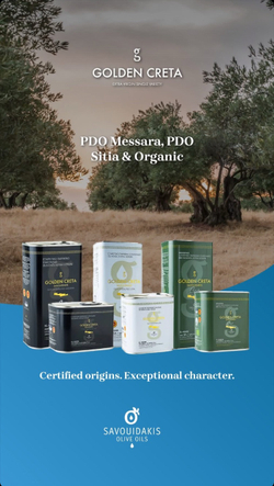 Оливковое масло EXTRA VIRGIN OLIVE OIL OLIVE OIL PDO SITIA "GOLDEN CRETA" 500мл, ж/б, Греция