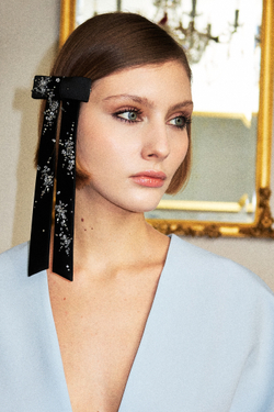 Бант "Мэри" с мерцающим декором