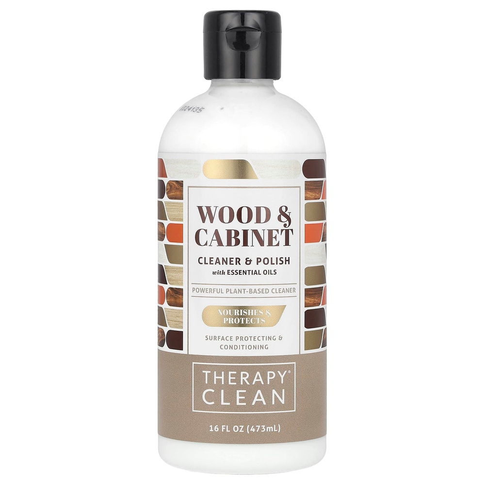 Therapy Clean, Для дерева и мебели, очищающее средство и полироль с эфирными маслами, 473 мл (16 жидк. унц.)
