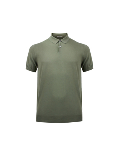 Поло с коротким рукавом на пуговицах Atelier Portofino