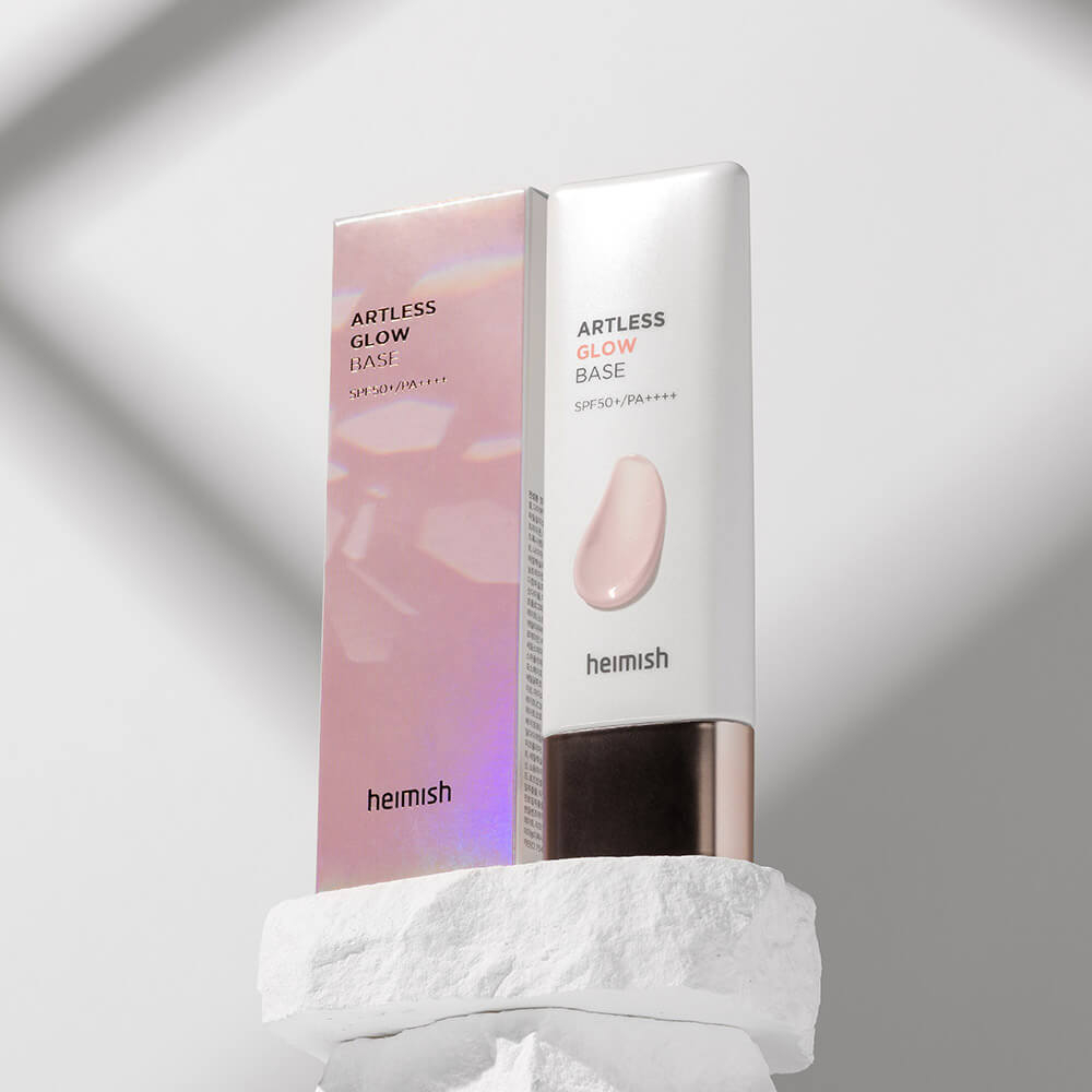 Heimish База под макияж с эффектом сияния - Artless Glow Base SPF50+ PA+++, 40мл.