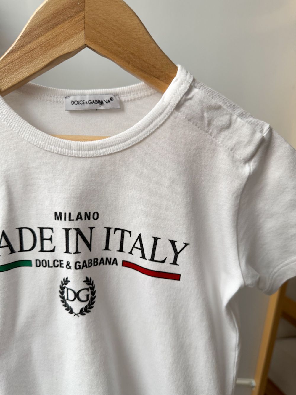 Хлопковая футболка Dolce & Gabbana, 80