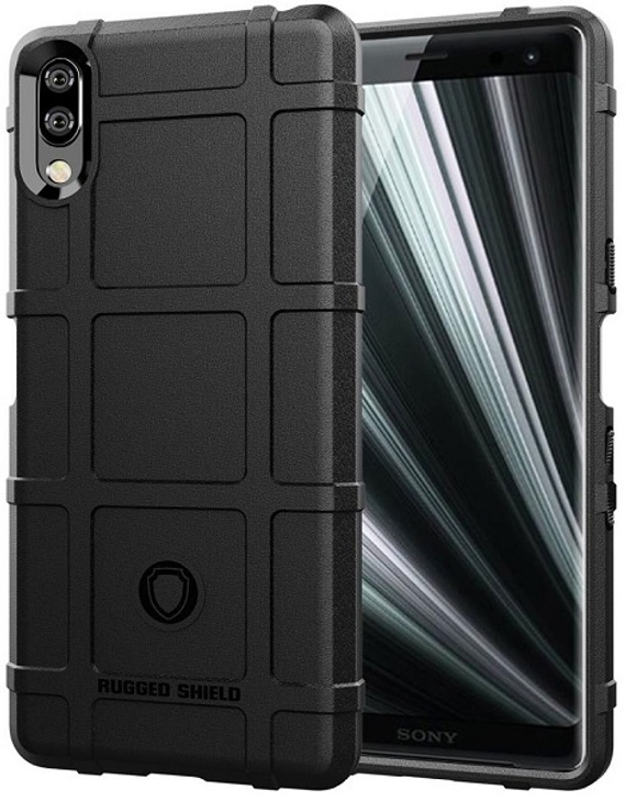 Чехол на Sony Xperia L3 цвет Black (черный), серия Armor от Caseport