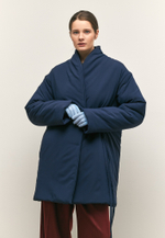 Куртка с шалевым воротником укороченная