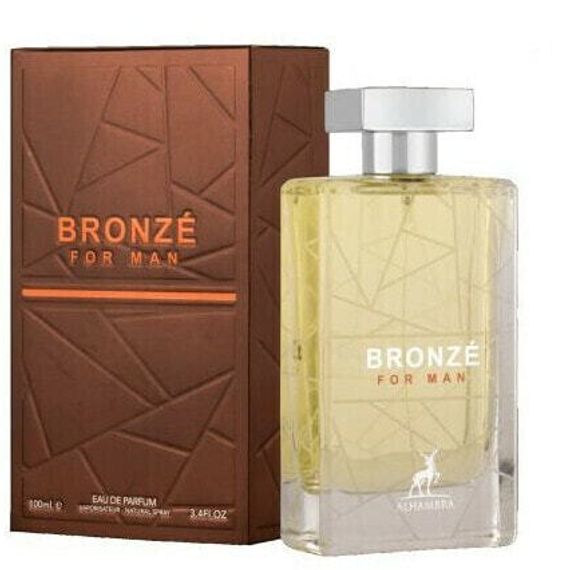 Мужской парфюм Bronze For Men Alhambra древесный EDP 100 мл
