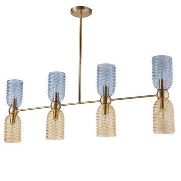 6511/8C MODERNI LN23 173 латунь Люстра потолочная E14 8*40W 220V MONROE