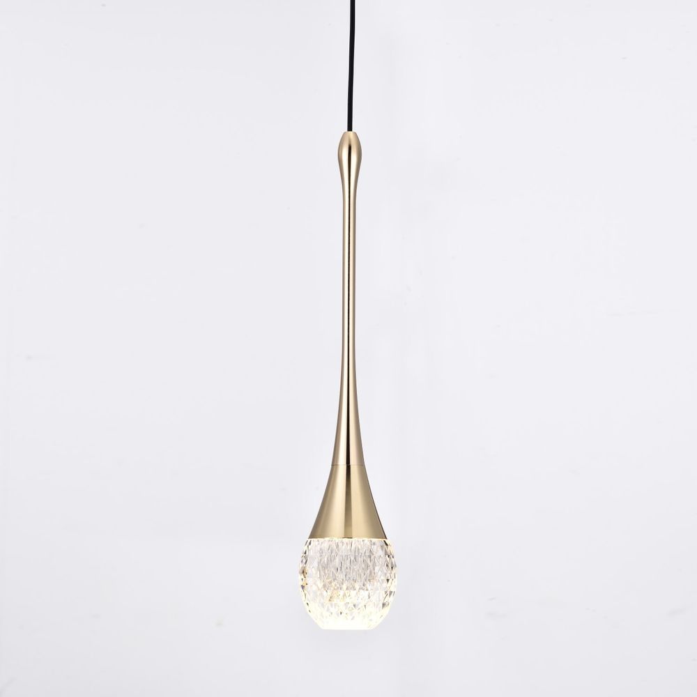 Подвесной светильник P0844-1A gold