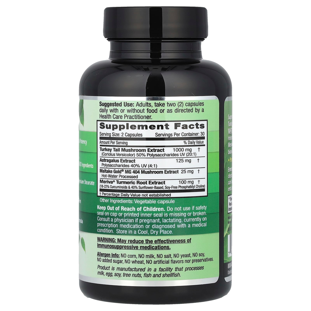 Emerald Laboratories, Здоровье глубокого иммунитета, 60 растительных капсул