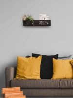 Полка настенная навесная 49*10*10 см