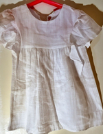 Детское платье, размер 30, цвет белый