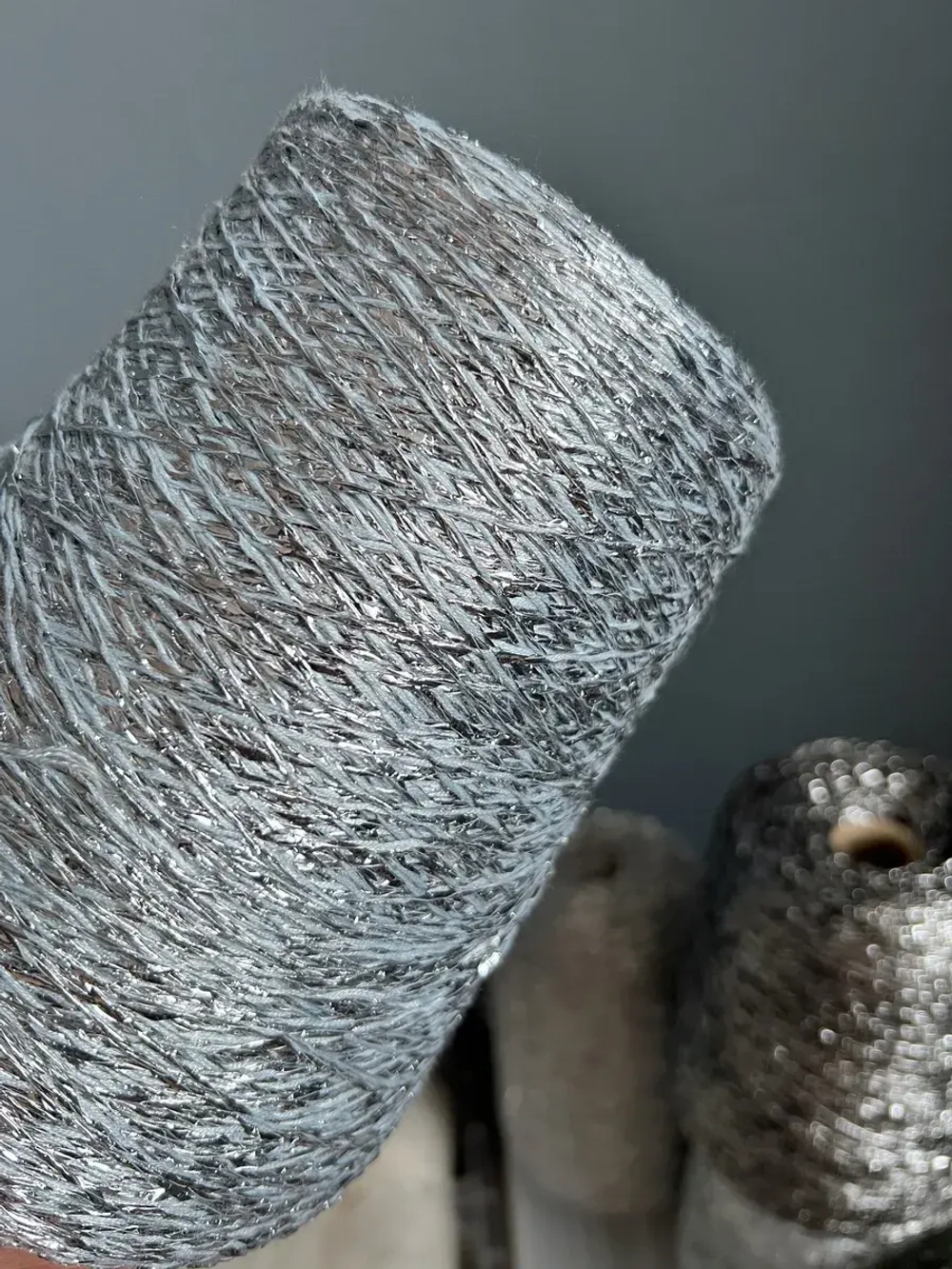 Пряжа Поталь Potalle Vi пряжа с фольгой