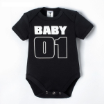 Боди "Sport Family", чёрный, р.26, р. 74-80, 4495587 (Крошка Я)