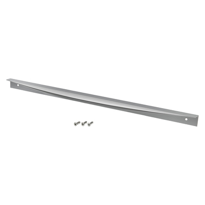 Ручка торцевая, 500 мм (фасад 18 мм), матовый хром RT-003-500 SC