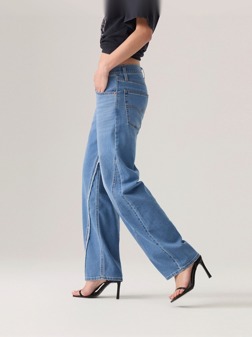 Женские свободные прямые джинсы Levi's Baggy Dad A3494-0080