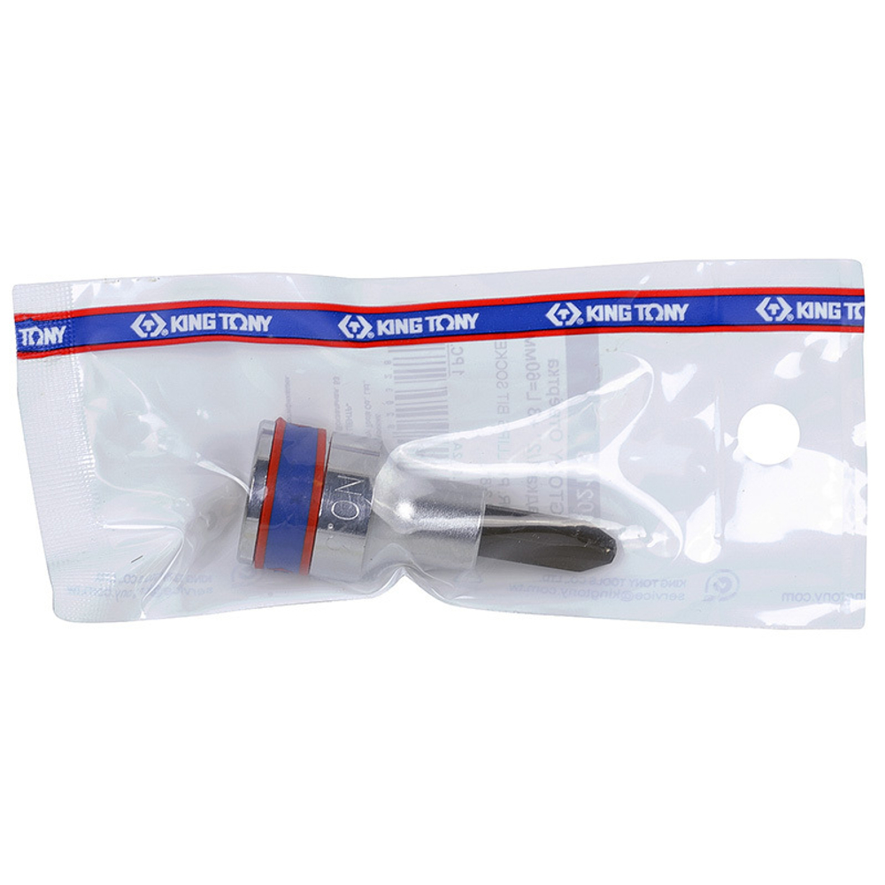 KING TONY (402103) Насадка (бита) торцевая 1/2", L = 60 мм, Phillips, PH3