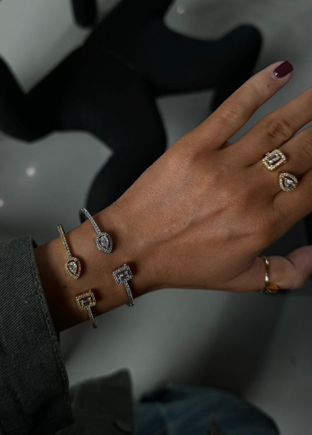 Сет браслет и кольцо