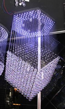 cristal  cascade chandelier  11-11  by Cristallino